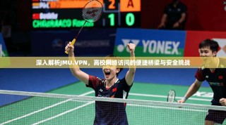 深入解析JMU.VPN，高校网络访问的便捷桥梁与安全挑战