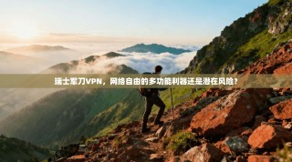 瑞士军刀VPN，网络自由的多功能利器还是潜在风险？