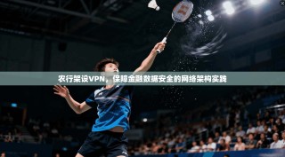 农行架设VPN，保障金融数据安全的网络架构实践