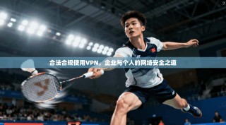 合法合规使用VPN，企业与个人的网络安全之道