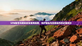 VPN账号与密码安全使用指南，保护隐私与合规操作的必备知识