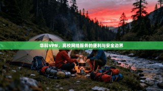 华科VPN，高校网络服务的便利与安全边界