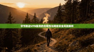 字节跳动VPN服务的合规性与网络安全风险解析