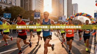 直播时代下的韩服VPN现象，技术便利与合规风险的博弈