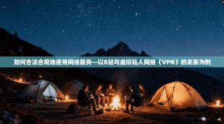 如何合法合规地使用网络服务—以B站与虚拟私人网络（VPN）的关系为例