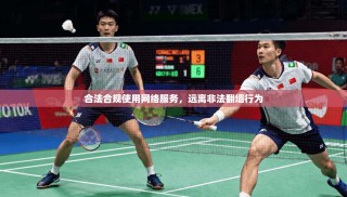 合法合规使用网络服务，远离非法翻墙行为