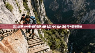 深入解析VPN跳板机在网络安全架构中的关键作用与部署策略