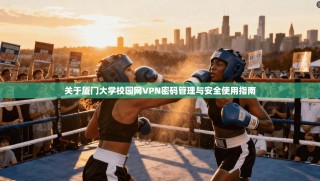 关于厦门大学校园网VPN密码管理与安全使用指南