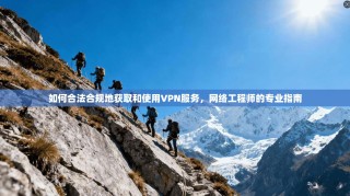 如何合法合规地获取和使用VPN服务，网络工程师的专业指南