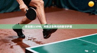 安全接入VPN，构建企业网络的数字护盾