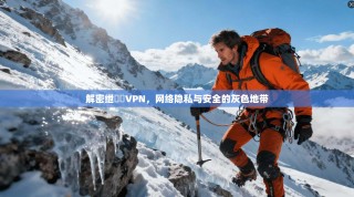 解密绁為緧VPN，网络隐私与安全的灰色地带