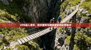VPN进入清华，技术便利与网络安全的边界探讨