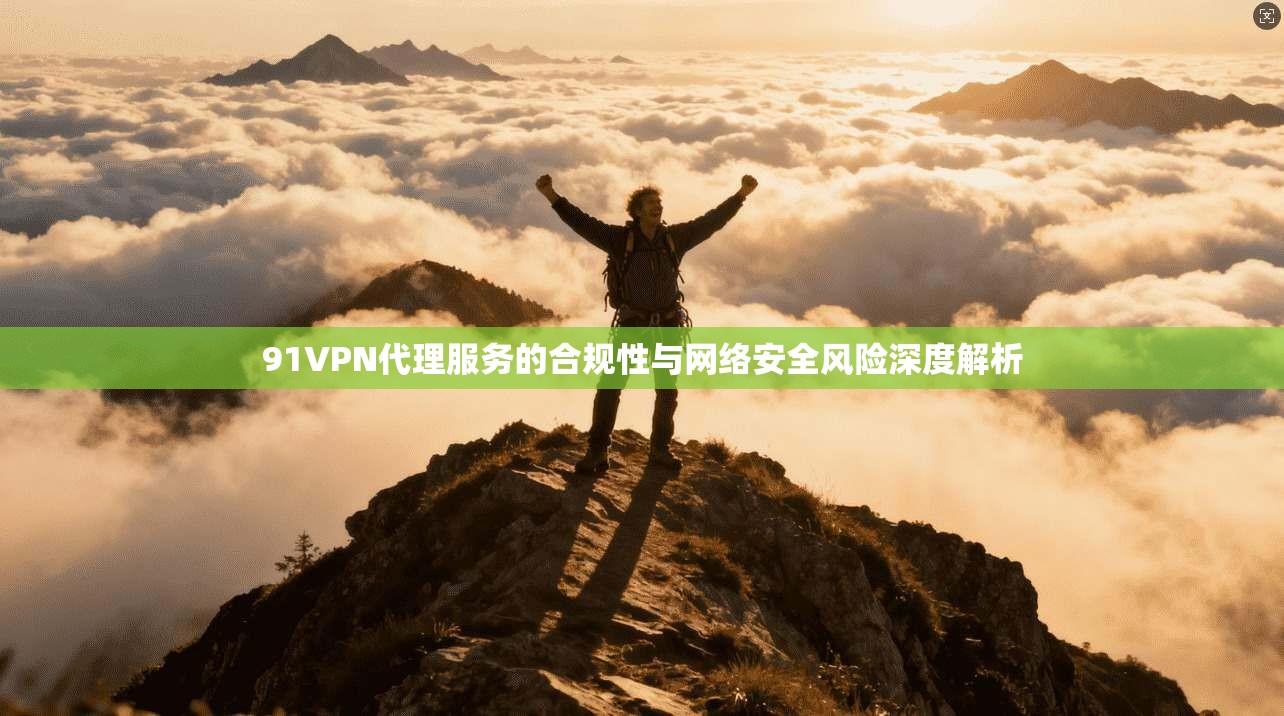 91VPN代理服务的合规性与网络安全风险深度解析  第1张
