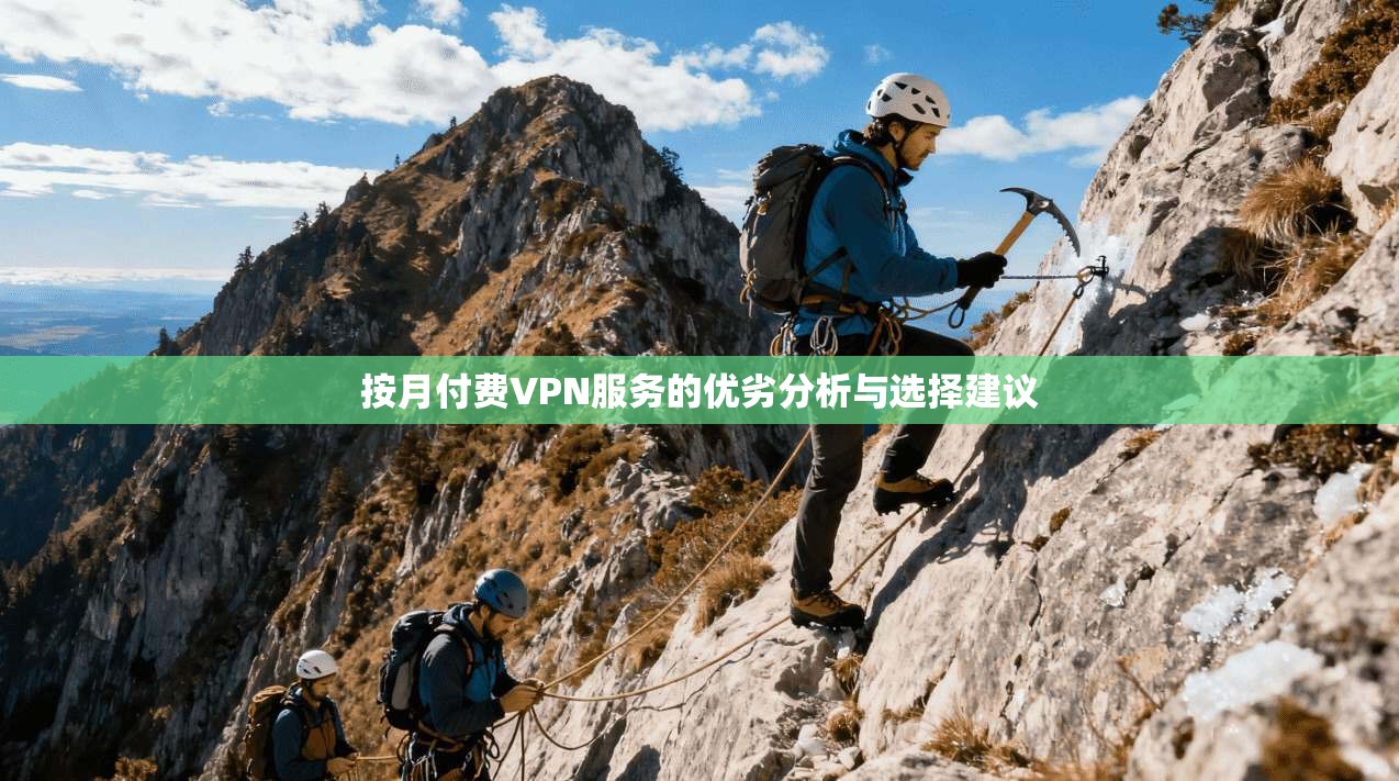 按月付费VPN服务的优劣分析与选择建议