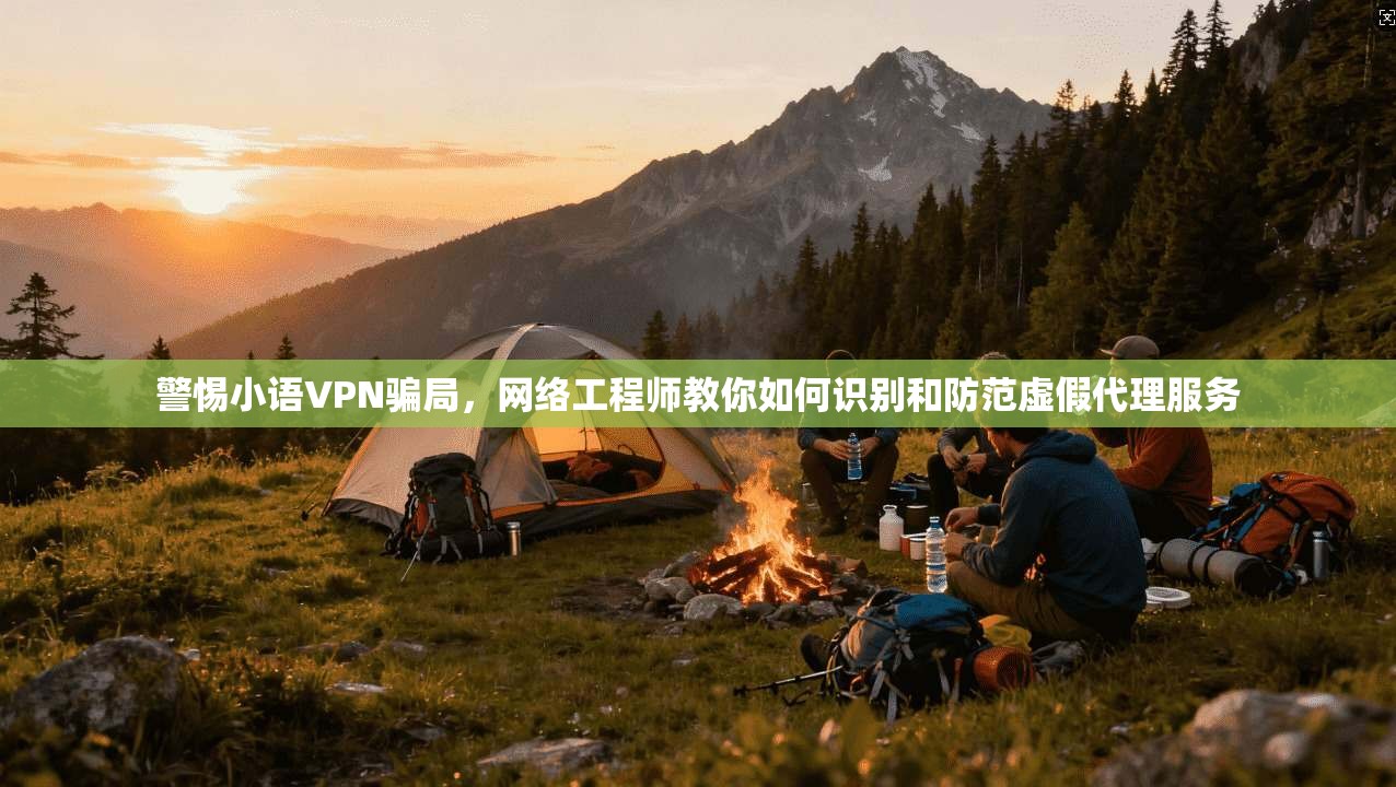 警惕小语VPN骗局,网络工程师教你如何识别和防范虚假代理服务