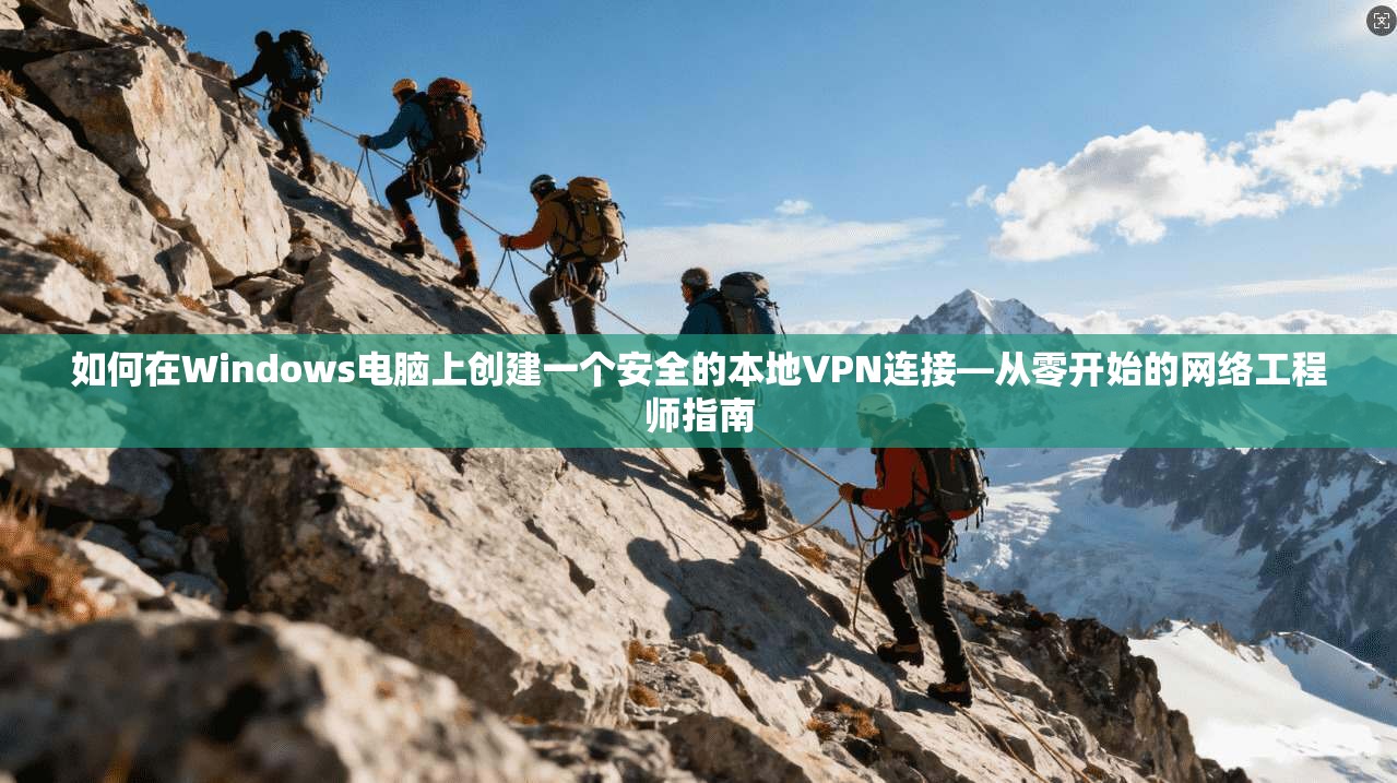 如何在Windows电脑上创建一个安全的本地VPN连接—从零开始的网络工程师指南