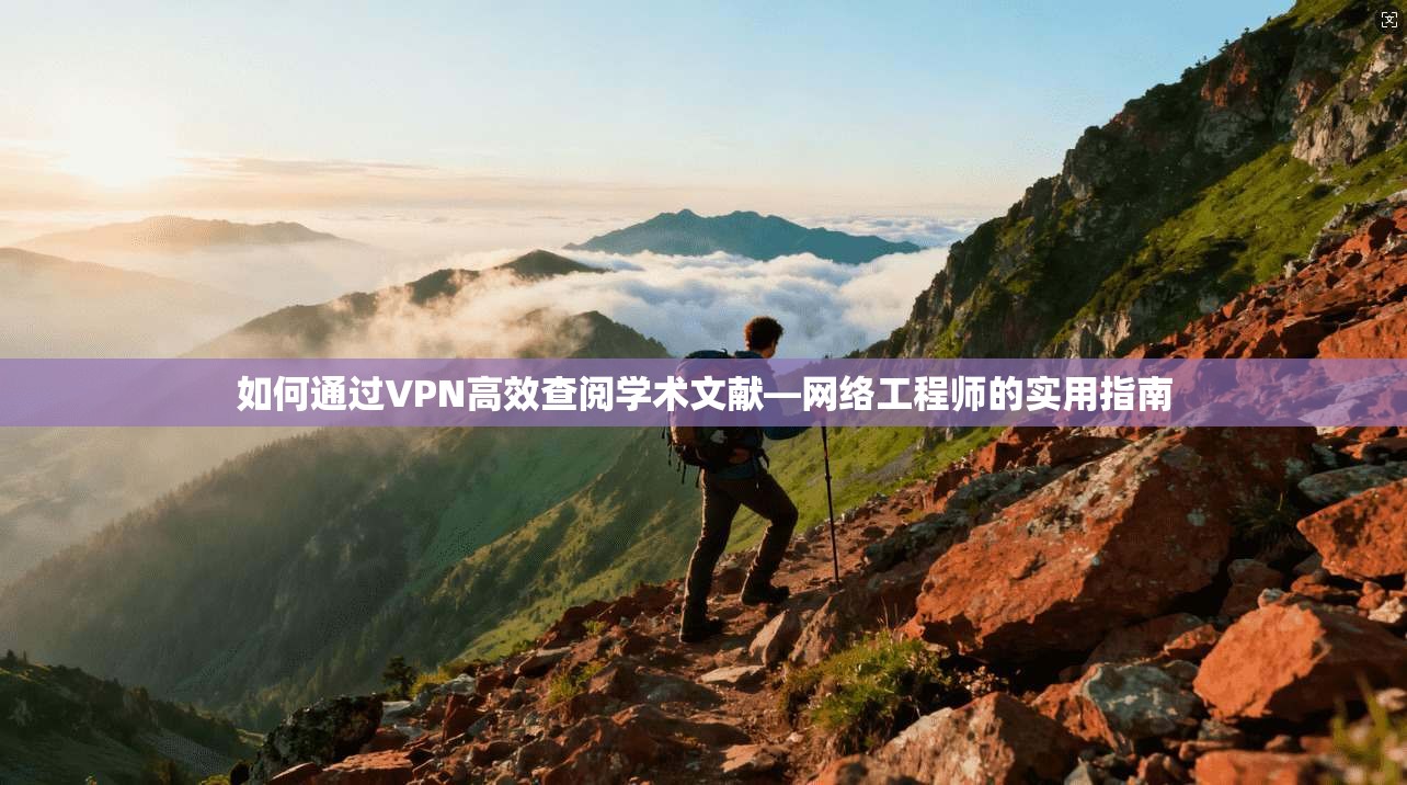 如何通过VPN高效查阅学术文献—网络工程师的实用指南