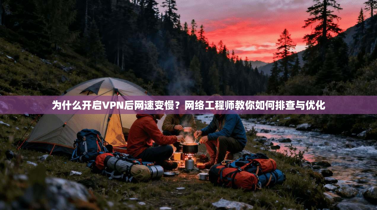 为什么开启VPN后网速变慢？网络工程师教你如何排查与优化