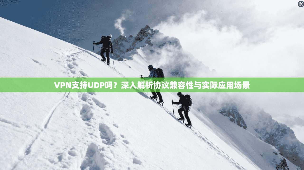 VPN支持UDP吗？深入解析协议兼容性与实际应用场景