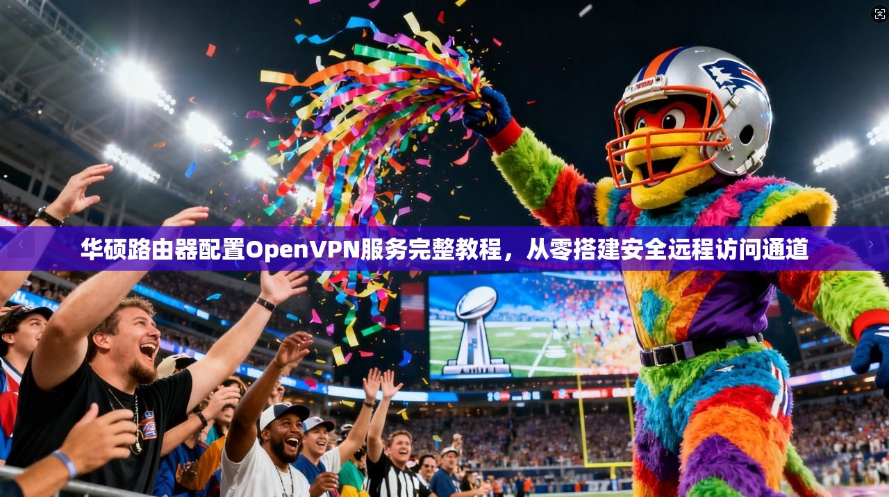 华硕路由器配置OpenVPN服务完整教程，从零搭建安全远程访问通道