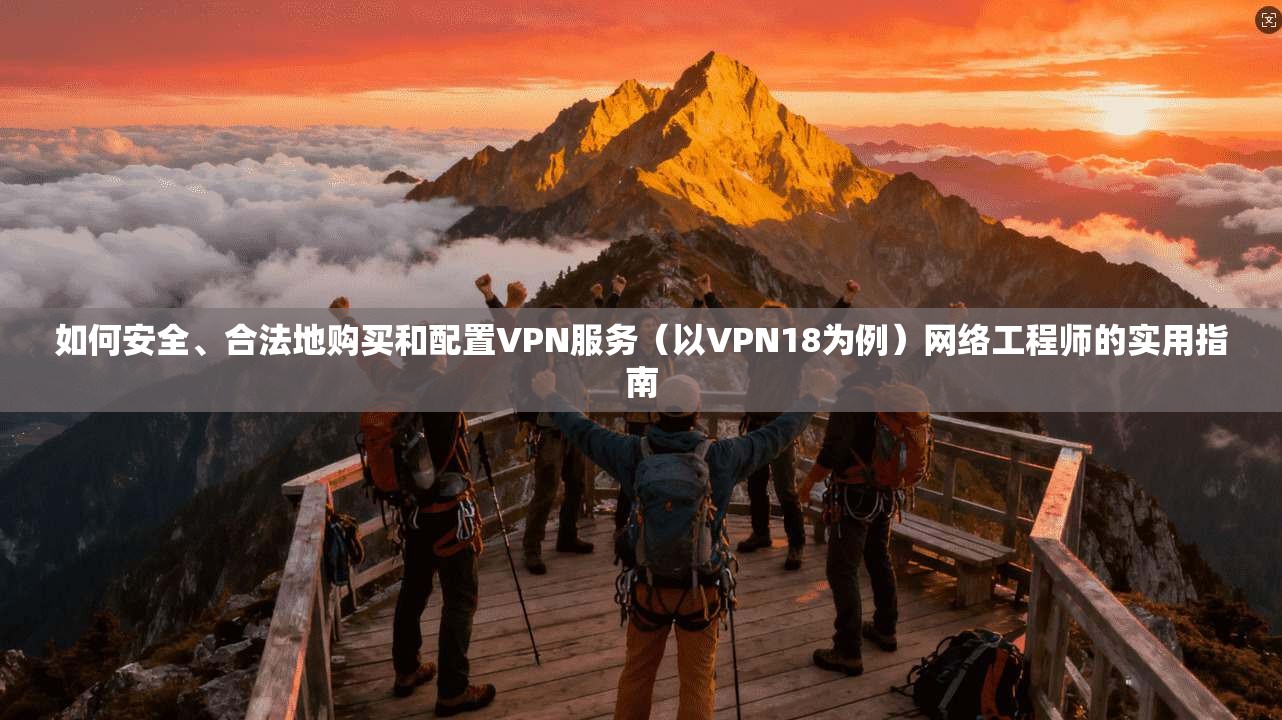 如何安全、合法地购买和配置VPN服务（以VPN18为例）网络工程师的实用指南