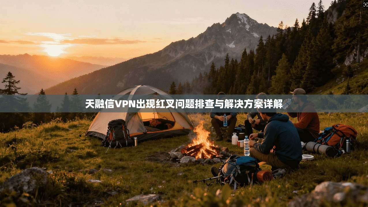 天融信VPN出现红叉问题排查与解决方案详解