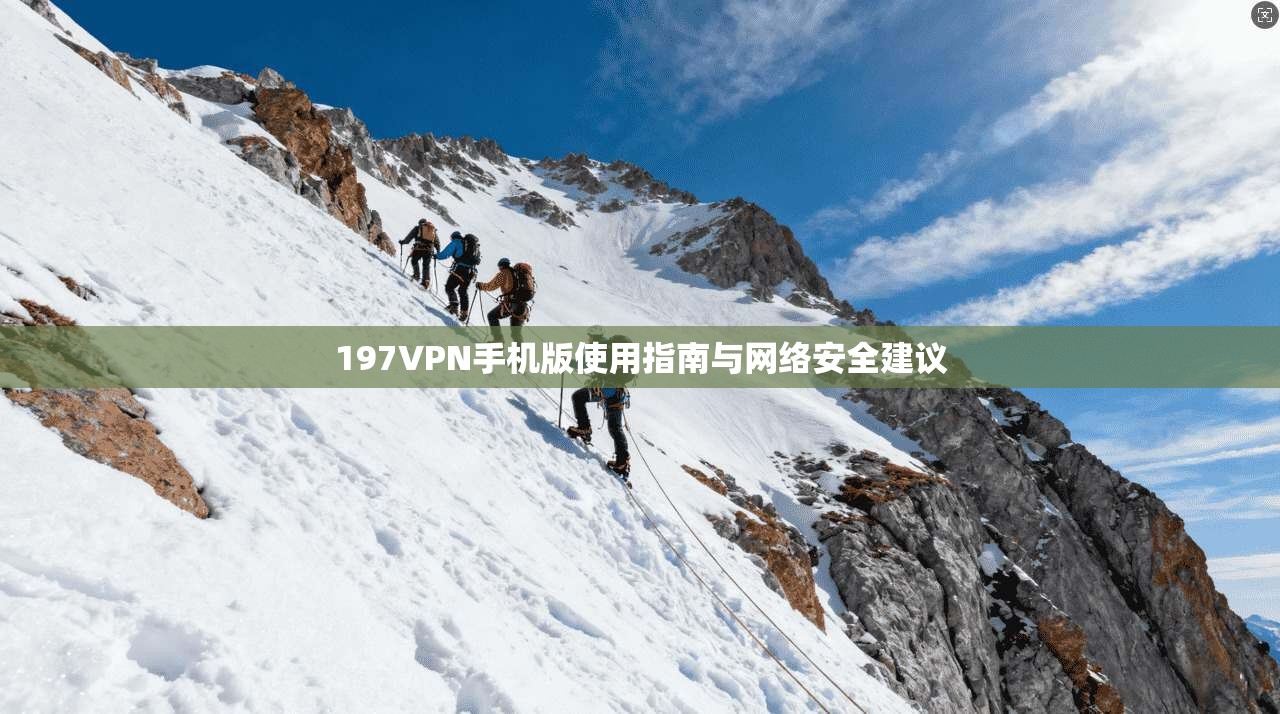197VPN手机版使用指南与网络安全建议
