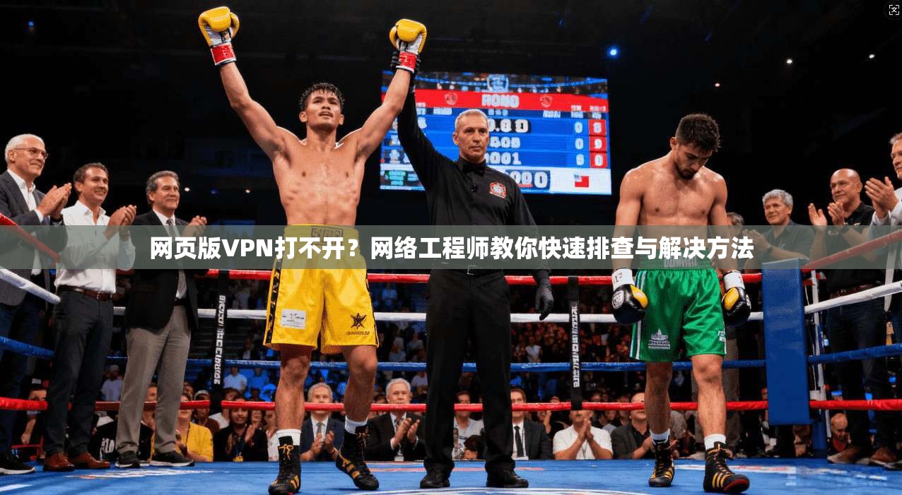 网页版VPN打不开？网络工程师教你快速排查与解决方法