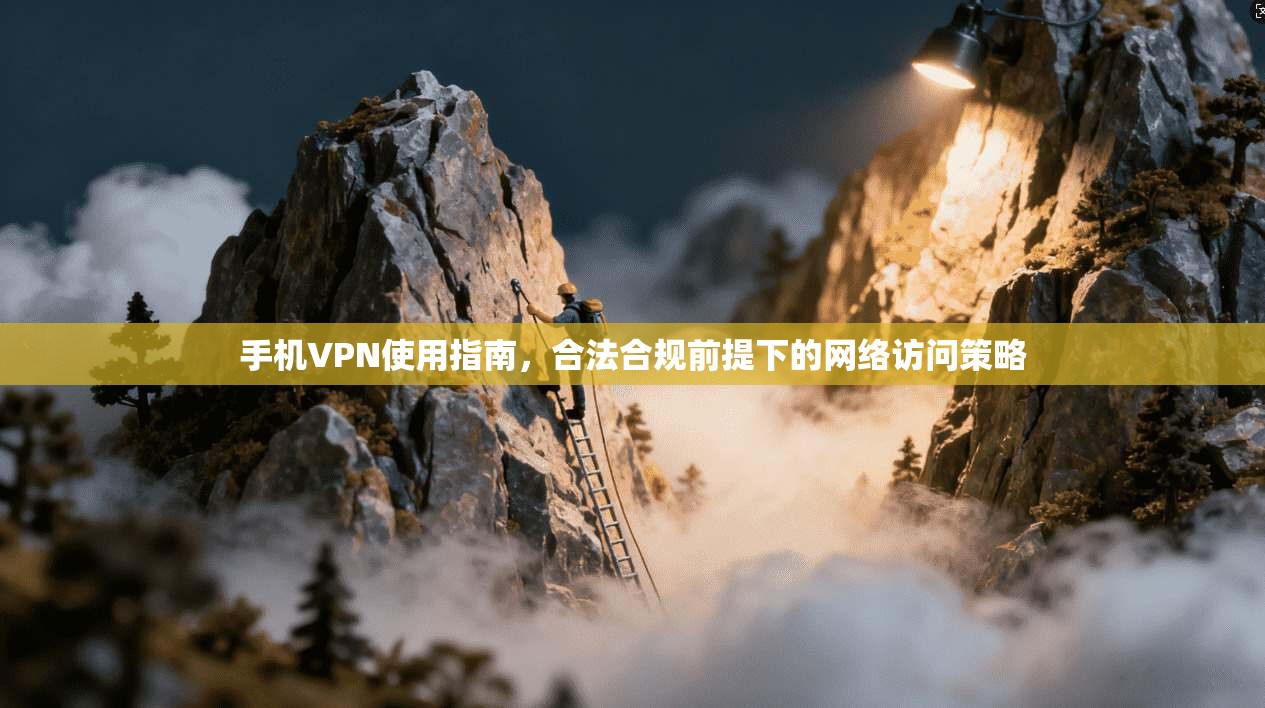 手机VPN使用指南，合法合规前提下的网络访问策略