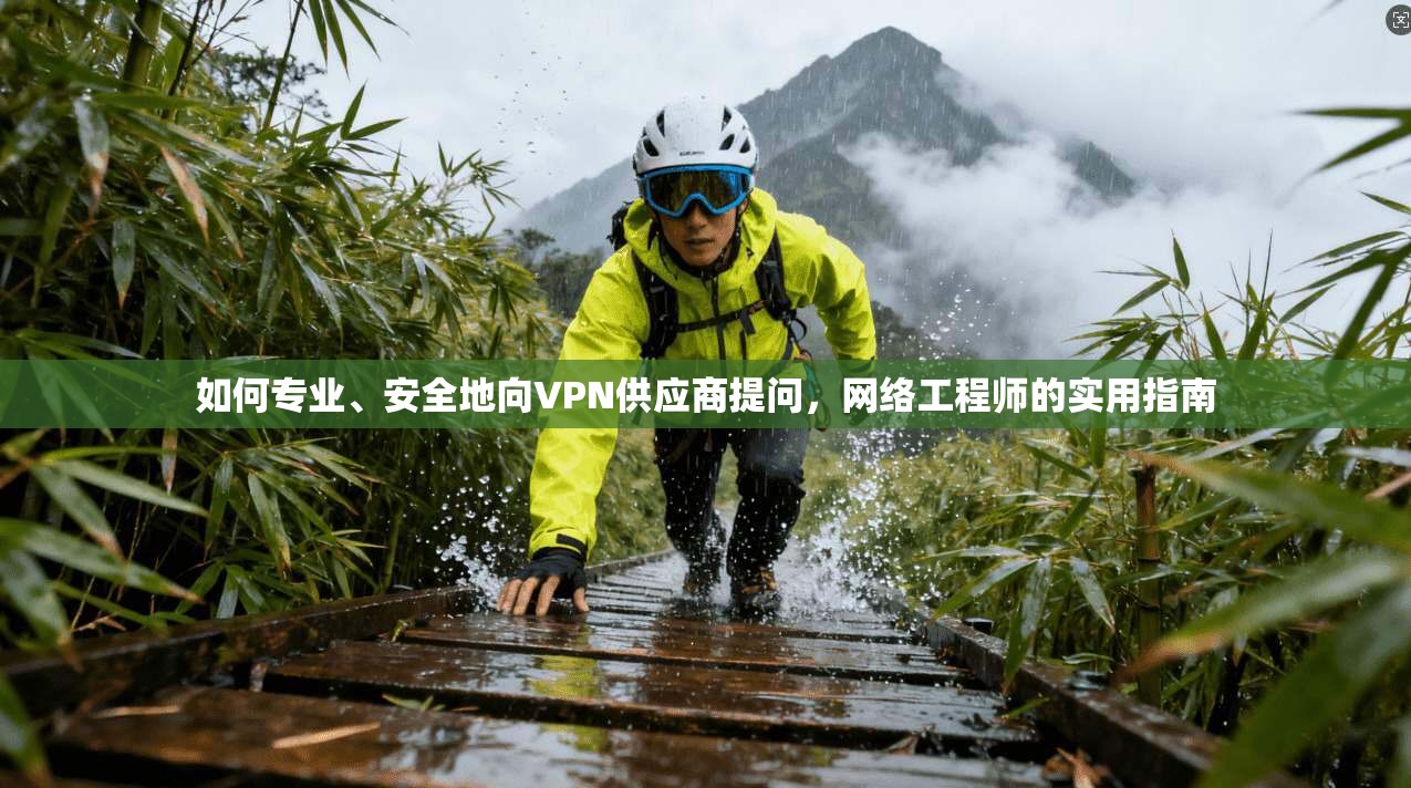 如何专业、安全地向VPN供应商提问，网络工程师的实用指南