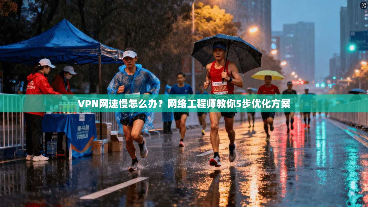 VPN网速慢怎么办？网络工程师教你5步优化方案