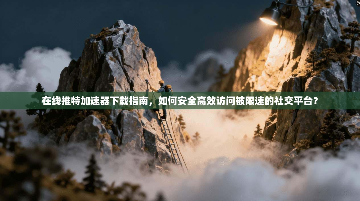 在线推特加速器下载指南，如何安全高效访问被限速的社交平台？