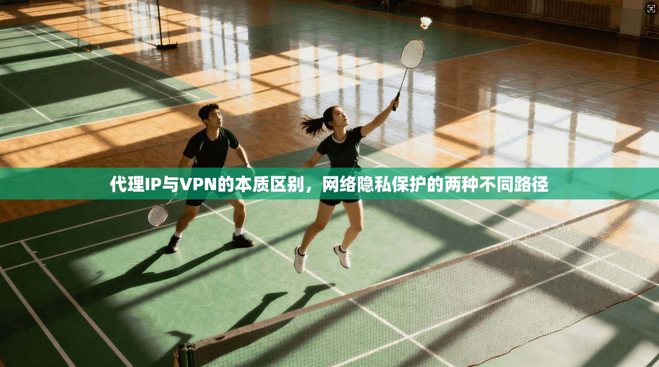 代理IP与VPN的本质区别，网络隐私保护的两种不同路径