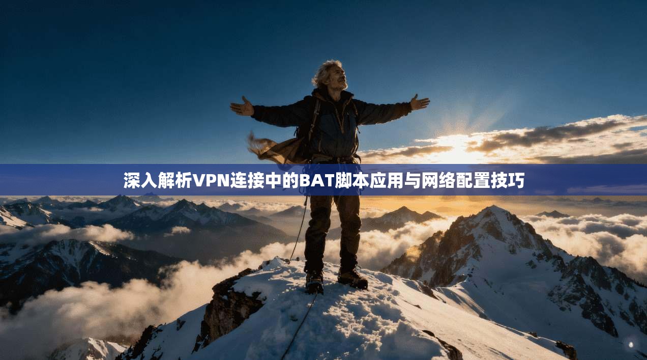 深入解析VPN连接中的BAT脚本应用与网络配置技巧 深入解析VPN连接中的BAT脚本应用与网络配置技巧
