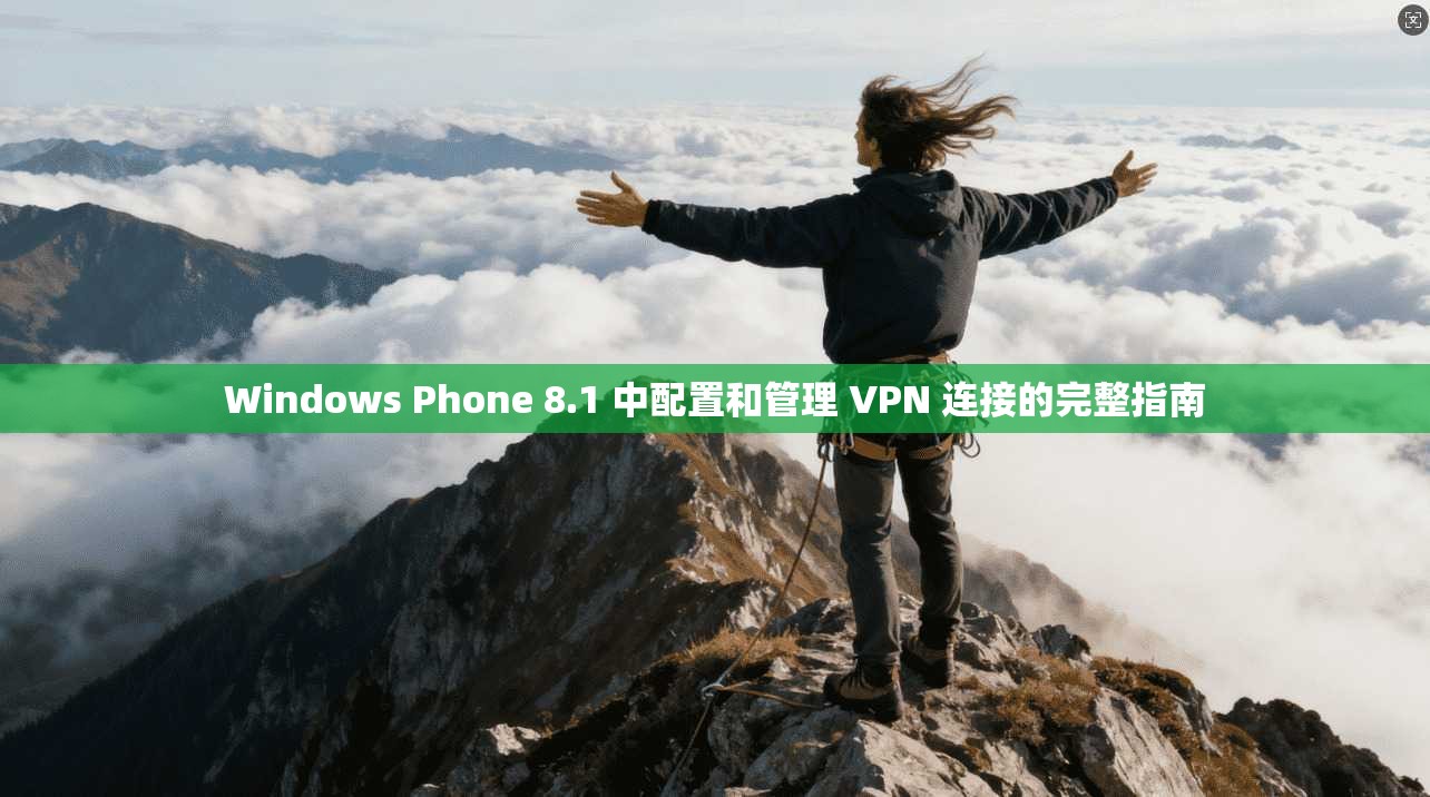 Windows Phone 8.1 中配置和管理 VPN 连接的完整指南