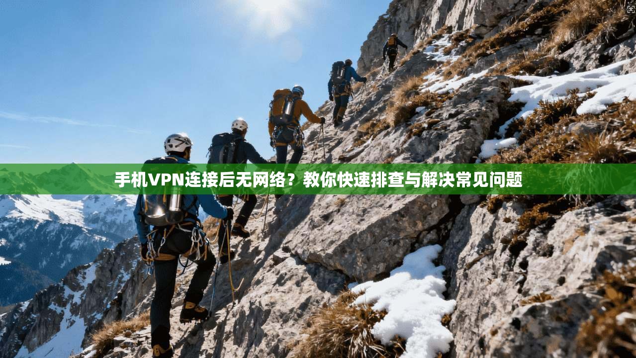 手机VPN连接后无网络?教你快速排查与解决常见问题 手机VPN连接后无网络?教你快速排查与解决常见问题