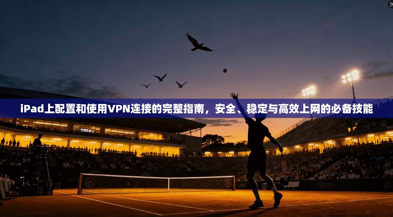 iPad上配置和使用VPN连接的完整指南,安全、稳定与高效上网的必备技能 iPad上配置和使用VPN连接的完整指南,安全、稳定与高效上网的必备技能