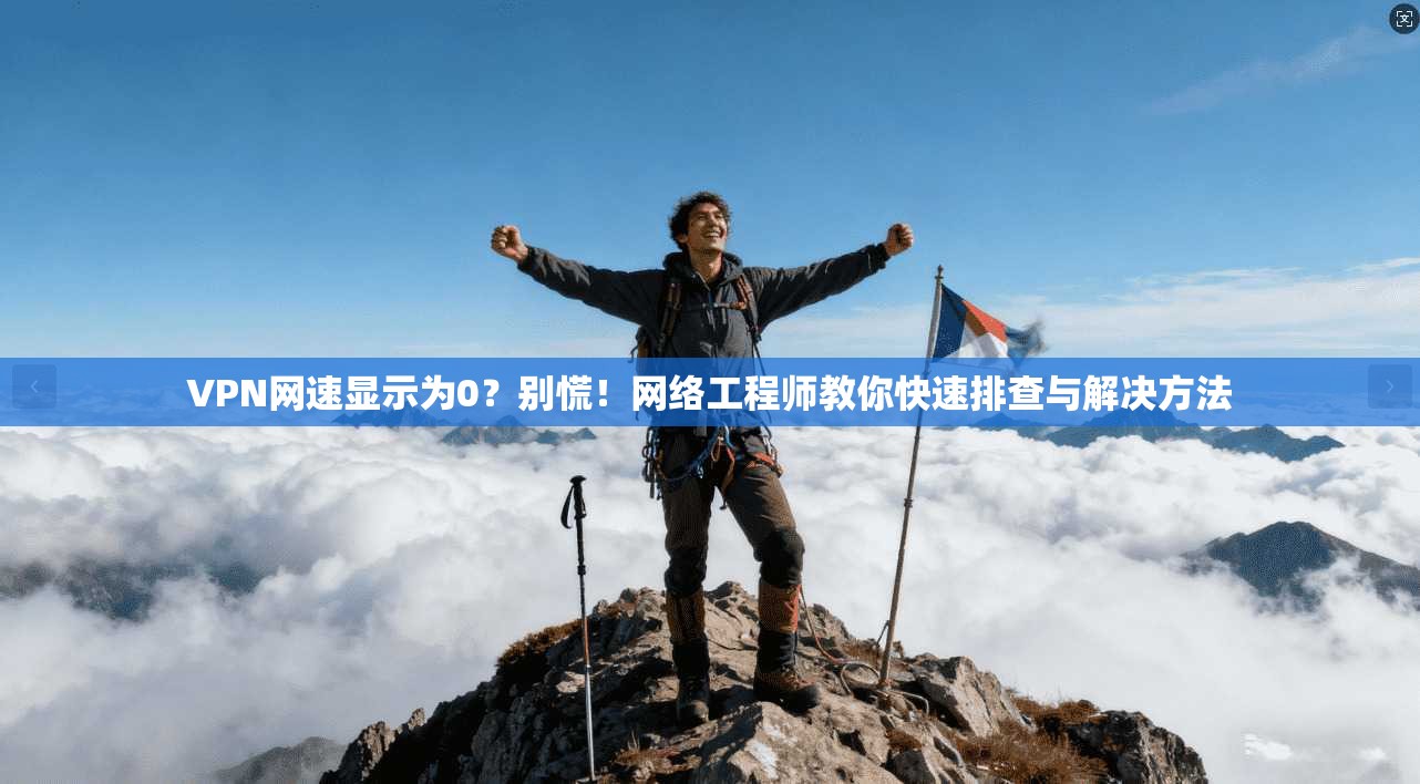 VPN网速显示为0？别慌！网络工程师教你快速排查与解决方法