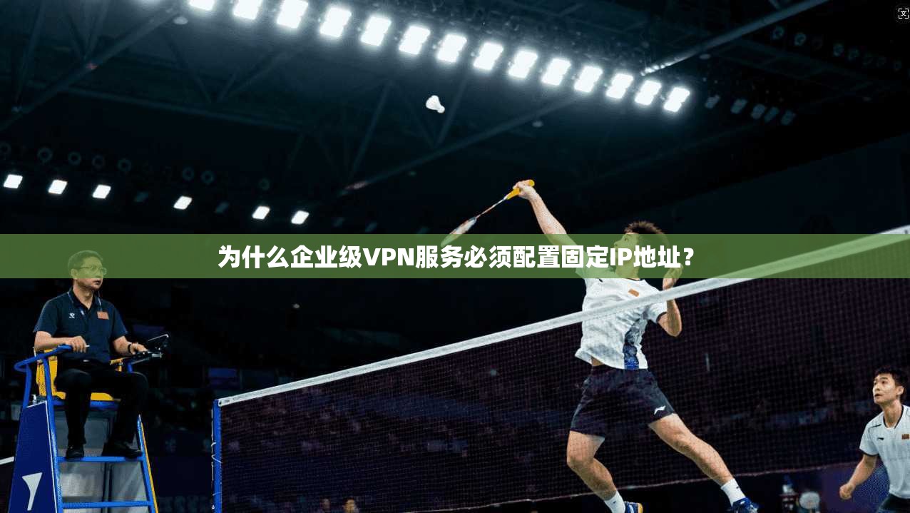 为什么企业级VPN服务必须配置固定IP地址? 为什么企业级VPN服务必须配置固定IP地址?
