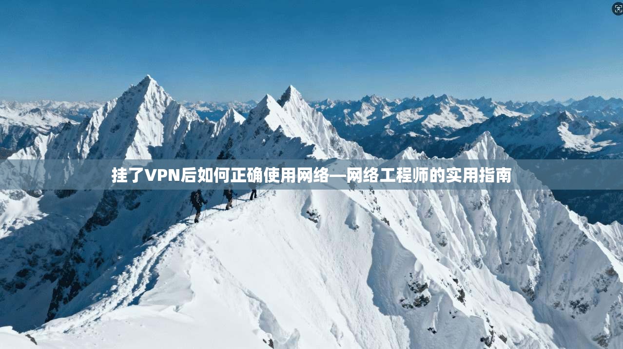 挂了VPN后如何正确使用网络—网络工程师的实用指南