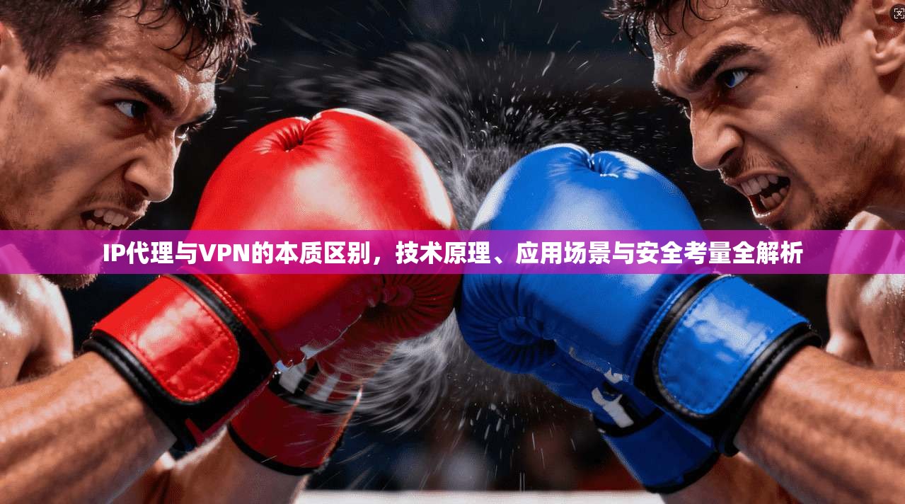 IP代理与VPN的本质区别，技术原理、应用场景与安全考量全解析