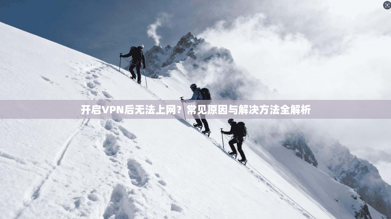 开启VPN后无法上网?常见原因与解决方法全解析 开启VPN后无法上网?常见原因与解决方法全解析