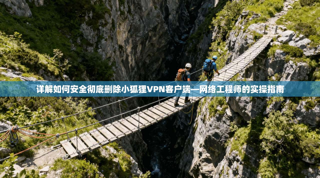 详解如何安全彻底删除小狐狸VPN客户端—网络工程师的实操指南
