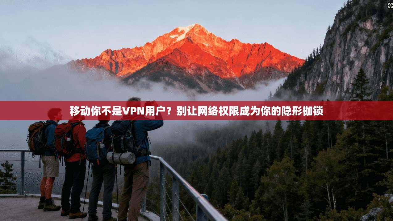 移动你不是VPN用户?别让网络权限成为你的隐形枷锁