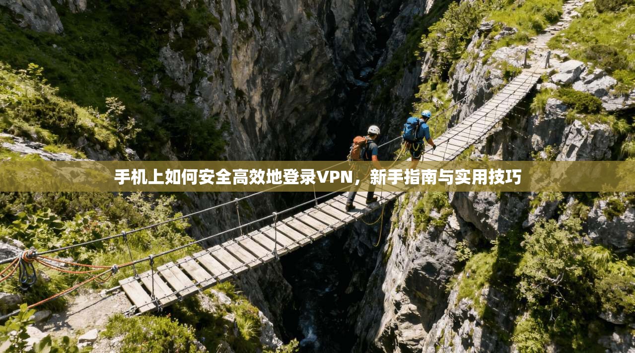 手机上如何安全高效地登录VPN，新手指南与实用技巧