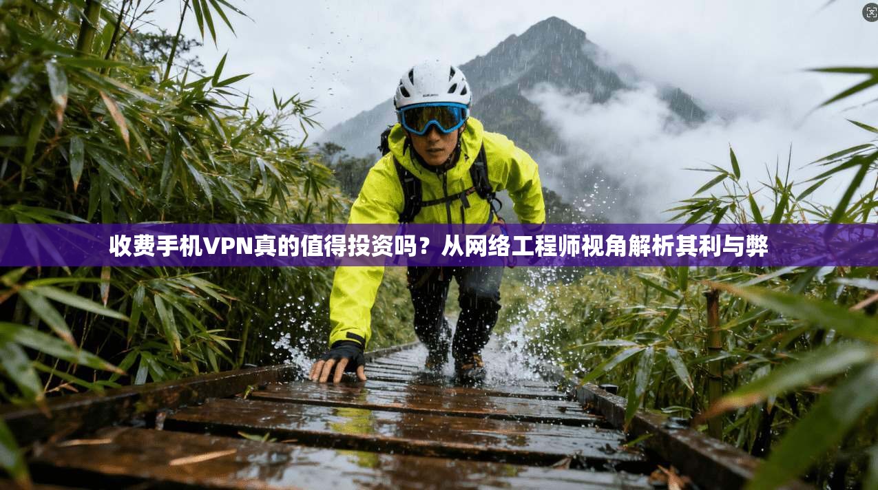 收费手机VPN真的值得投资吗?从网络工程师视角解析其利与弊