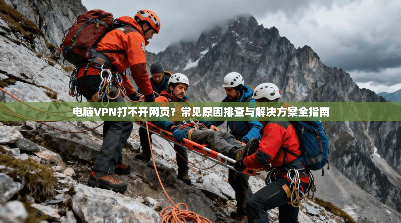 电脑VPN打不开网页？常见原因排查与解决方案全指南