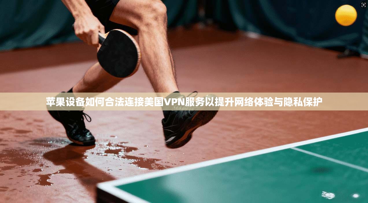 苹果设备如何合法连接美国VPN服务以提升网络体验与隐私保护