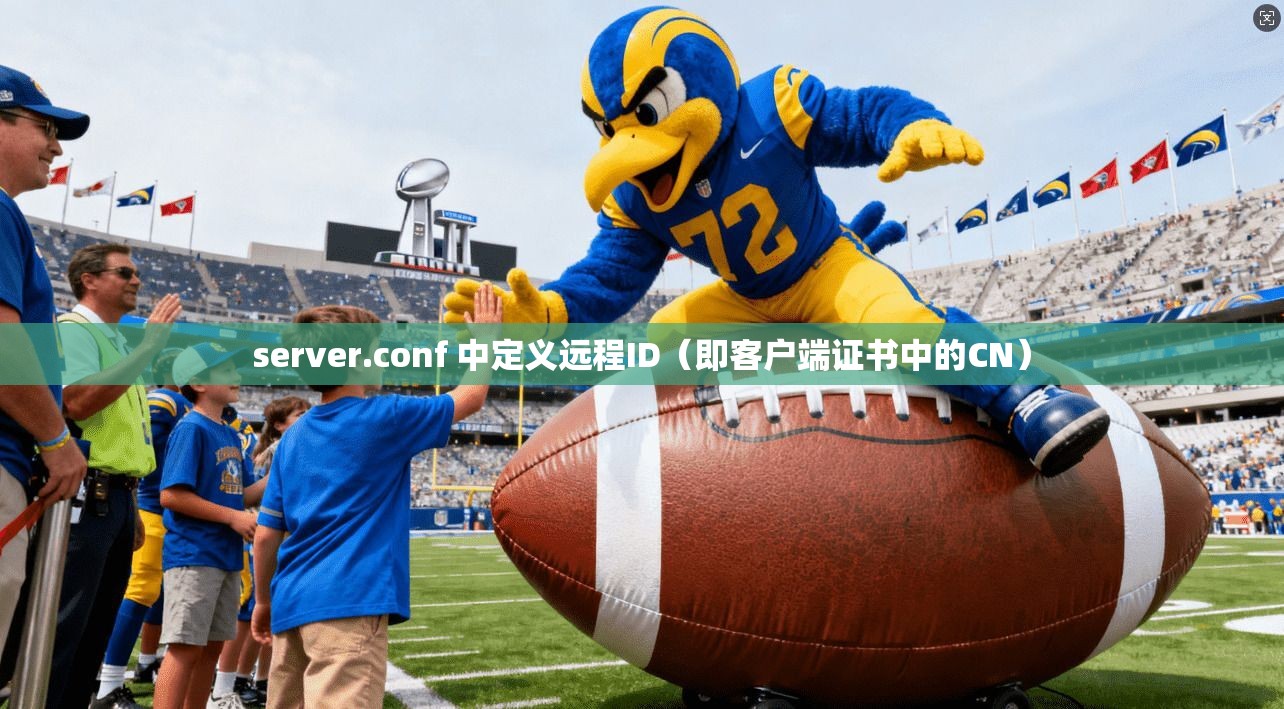 server.conf 中定义远程ID(即客户端证书中的CN)