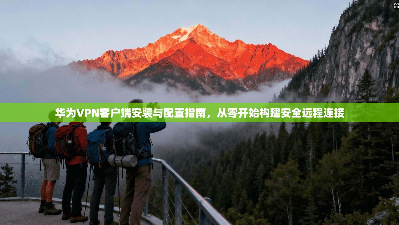 华为VPN客户端安装与配置指南，从零开始构建安全远程连接